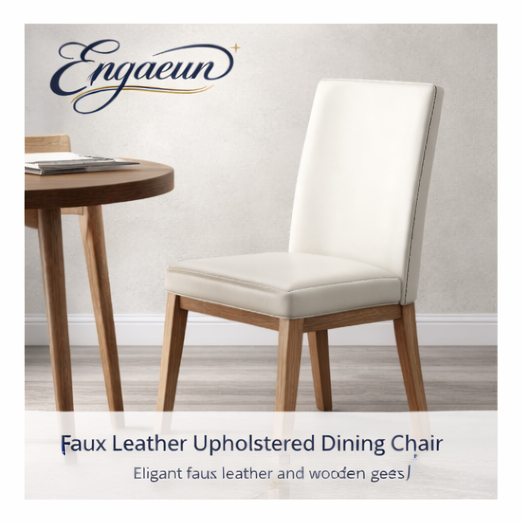 Enqaeun™ Faux Leather Upholstered Dining Chair